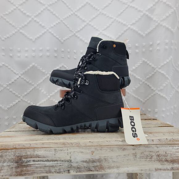 BOGS Arcata Urban leather mid winter boot Waterproof Insulated Women’s Size 7 - Picture 7 of 15